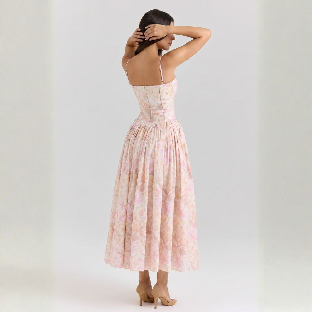 VESTIDO MAXI FLORAL