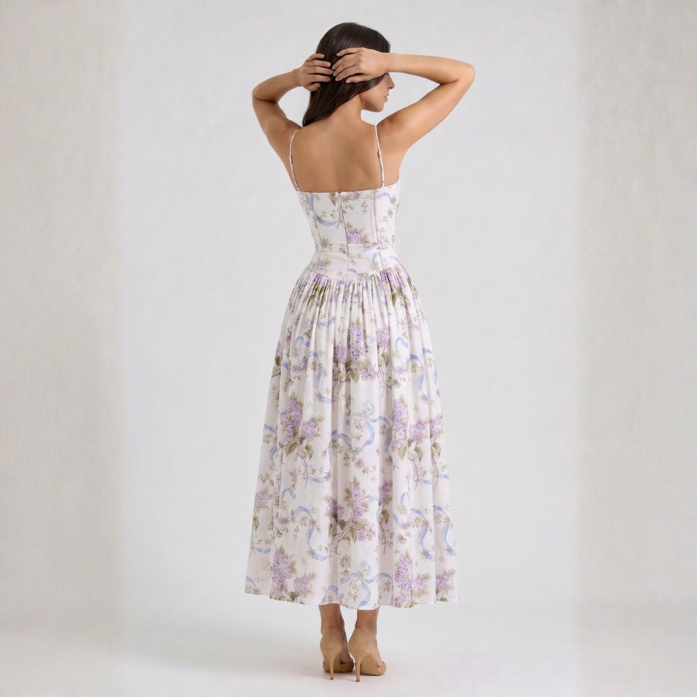 VESTIDO MAXI FLORAL