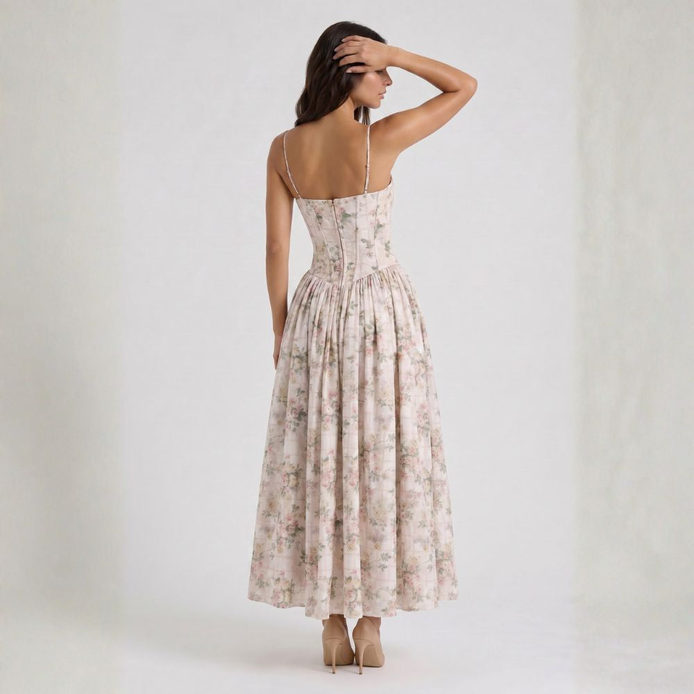 VESTIDO MAXI FLORAL