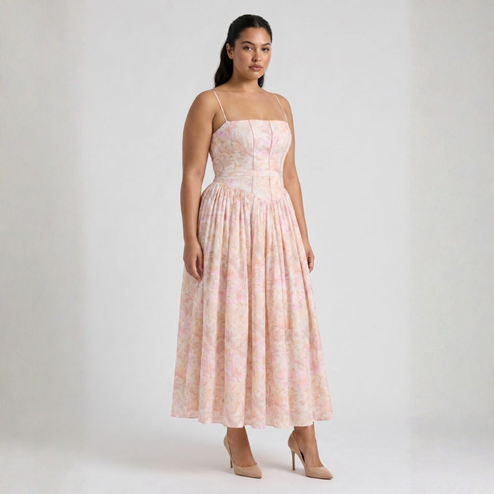 VESTIDO MAXI FLORAL