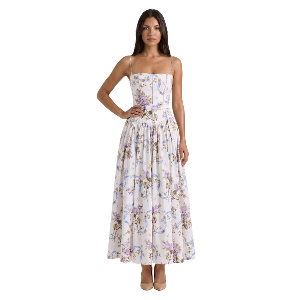 VESTIDO MAXI FLORAL