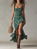 INÉS | VESTIDO MAXI BOHO LIGERO