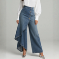 PANTALÓN DENIM CON NUDO