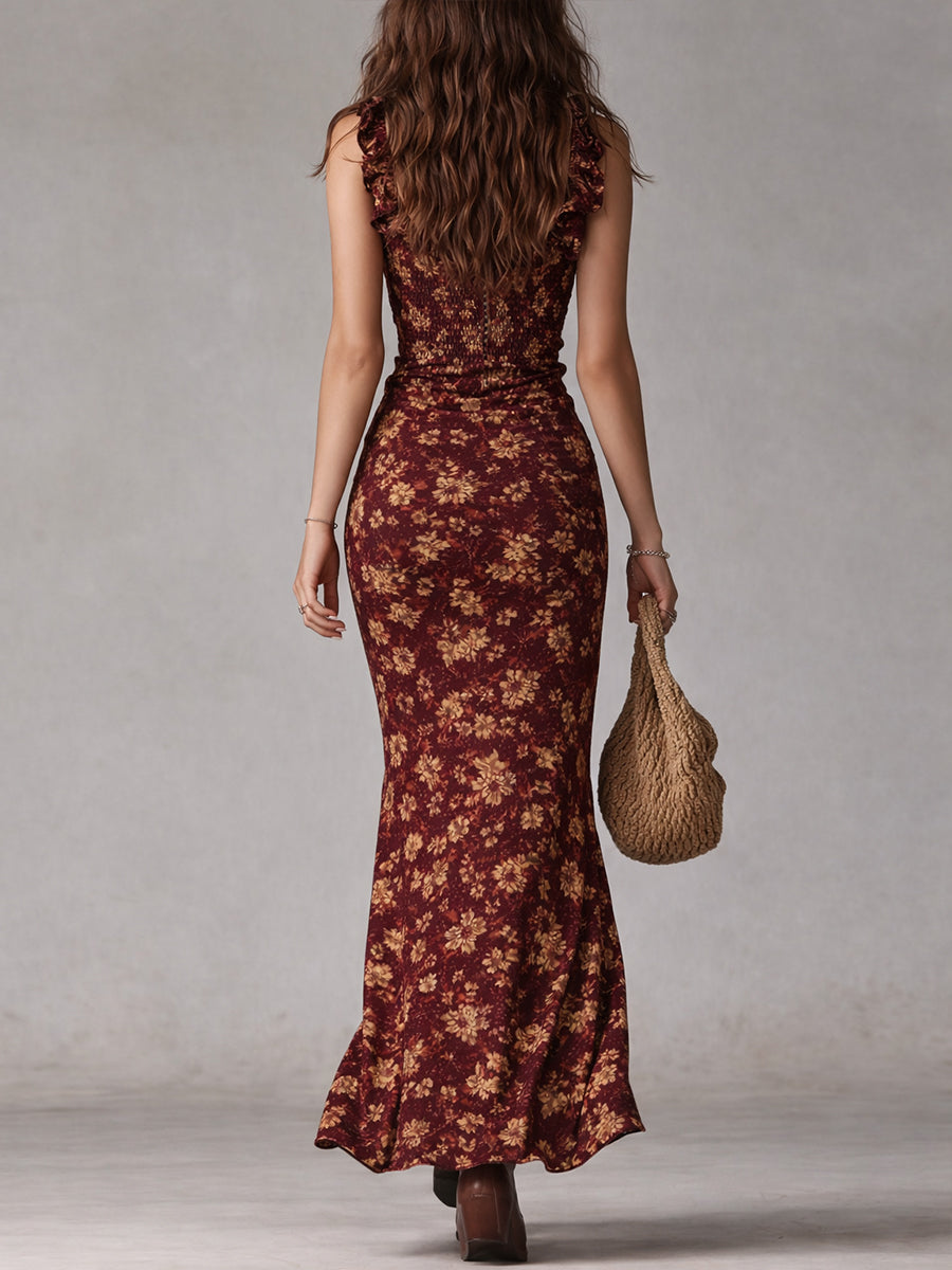 INÉS | VESTIDO MAXI BOHO LIGERO