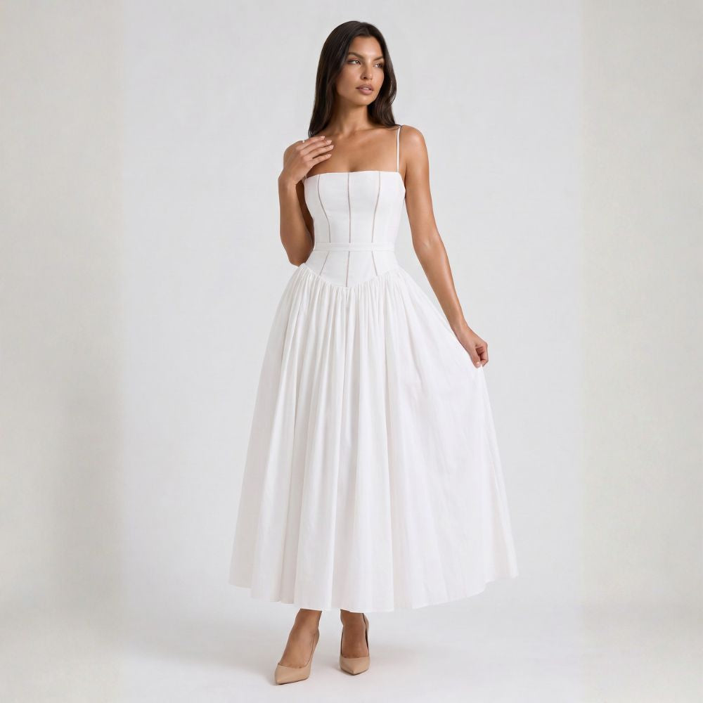 VESTIDO MAXI FLORAL