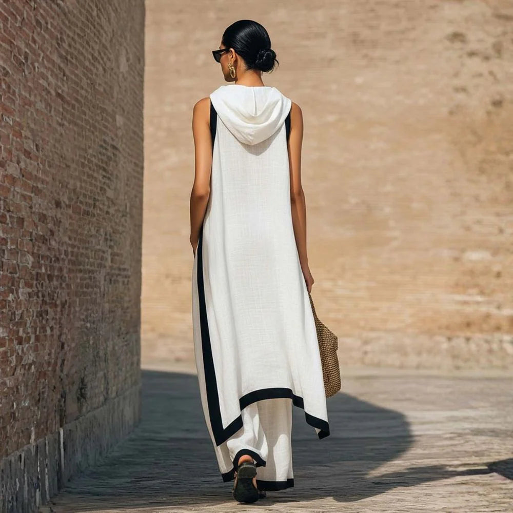 CONJUNTO ELEGANTE DE LINO