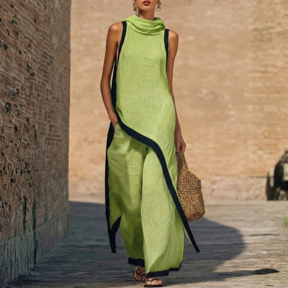 CONJUNTO ELEGANTE DE LINO