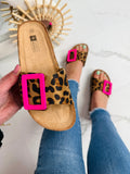 SANDALIAS LEOPARDO CON HEBILLA