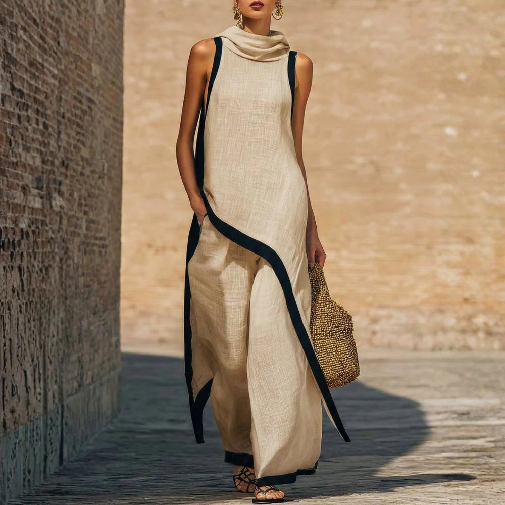 CONJUNTO ELEGANTE DE LINO