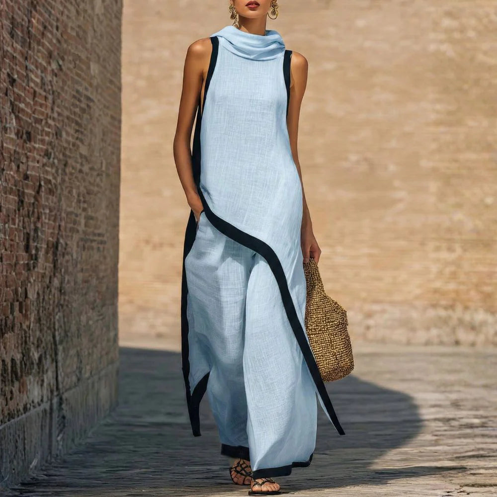 CONJUNTO ELEGANTE DE LINO