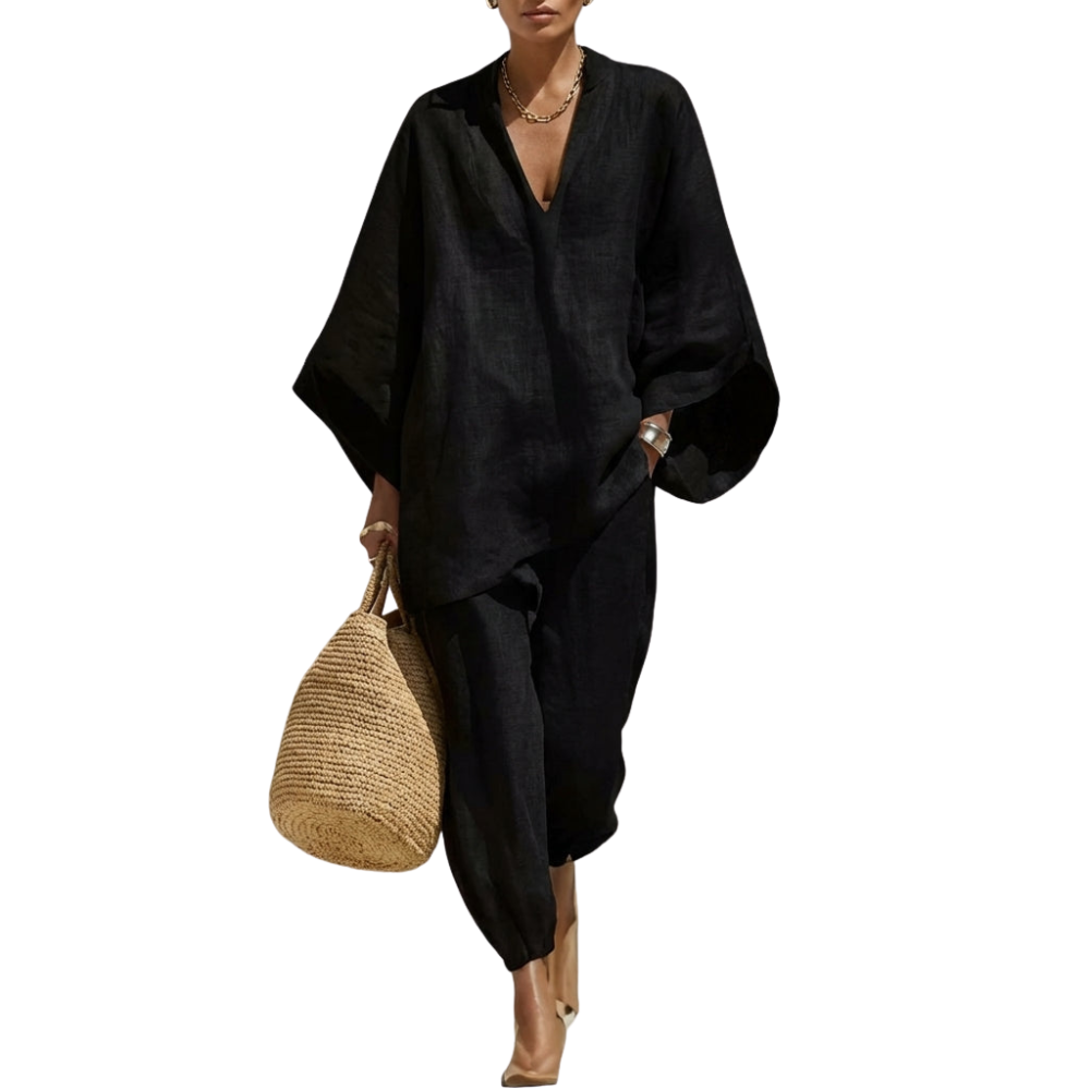 CONJUNTO ESCOTE EN V