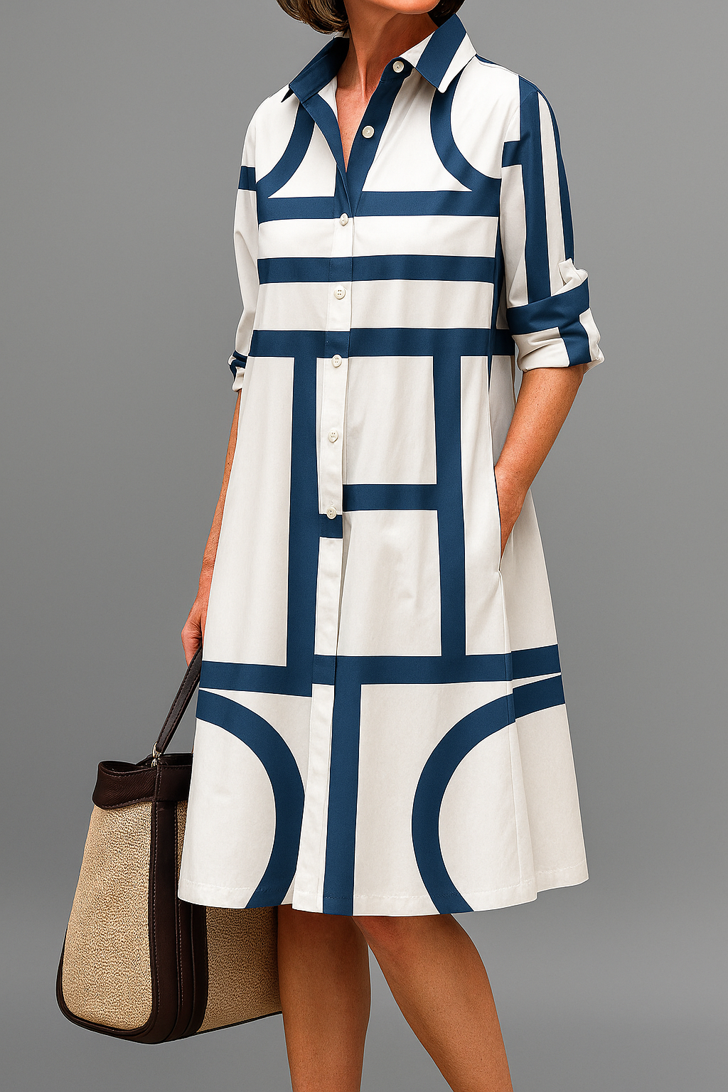 SIENA | VESTIDO MIDI CUIDADO Y ELEGANTE