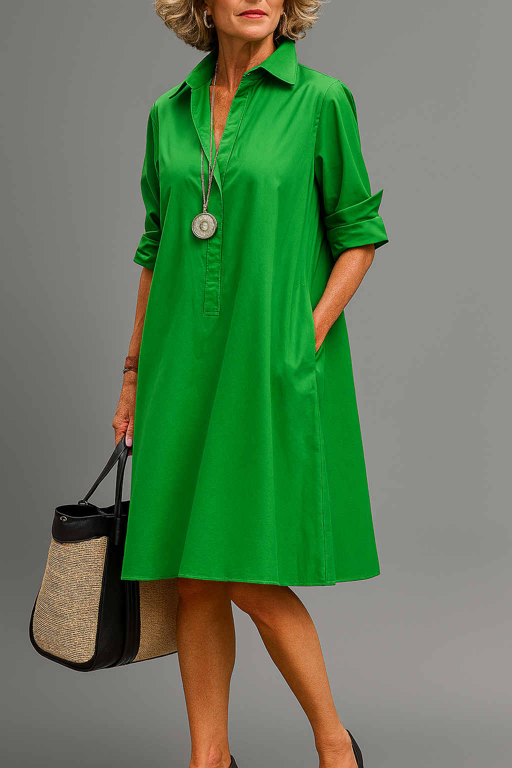 RILEY | VESTIDO MIDI ELEGANTE Y REFINADO
