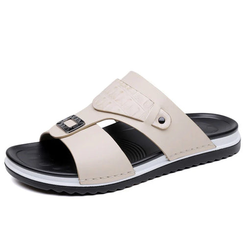 Sandalias  transpirables para hombre: de suave piel sintética